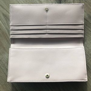 Rose colored wallet